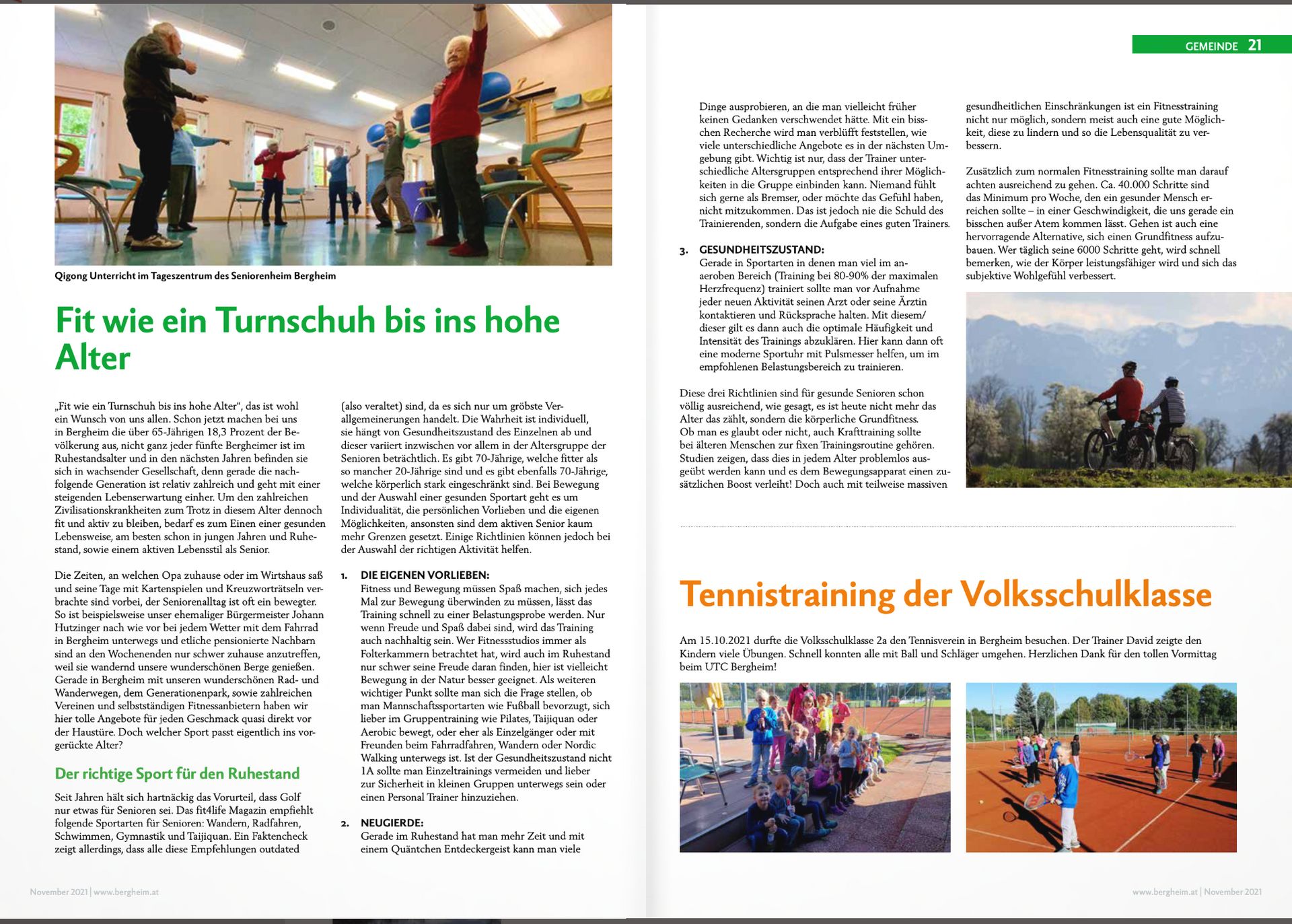 Dominic Schafflinger Zeitungsartikel