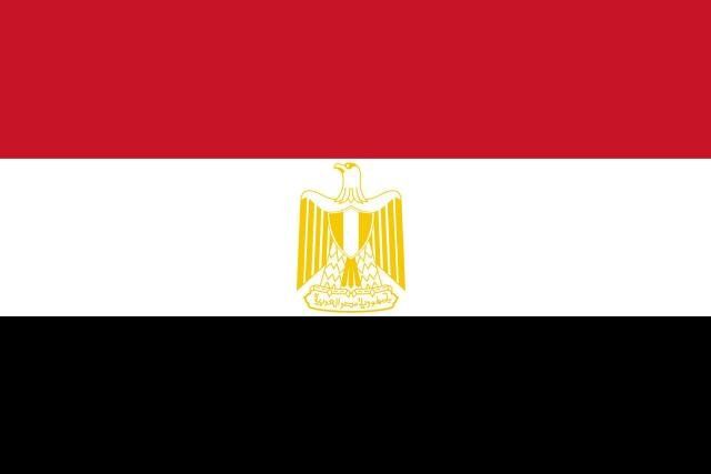 Flagge Ägypten