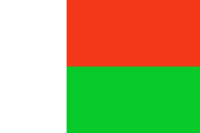 Flagge Madagaskar