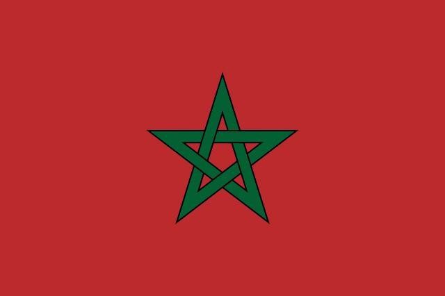 Flagge Marokko