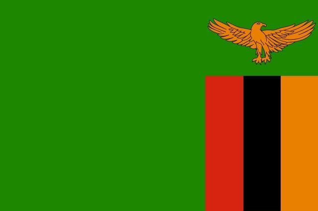 Flagge Sambia