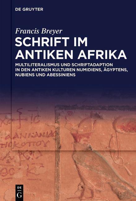 Buchcover Schrift im antiken Afrika