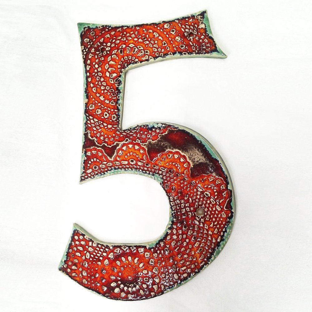 Keramik Haus Nummer 5