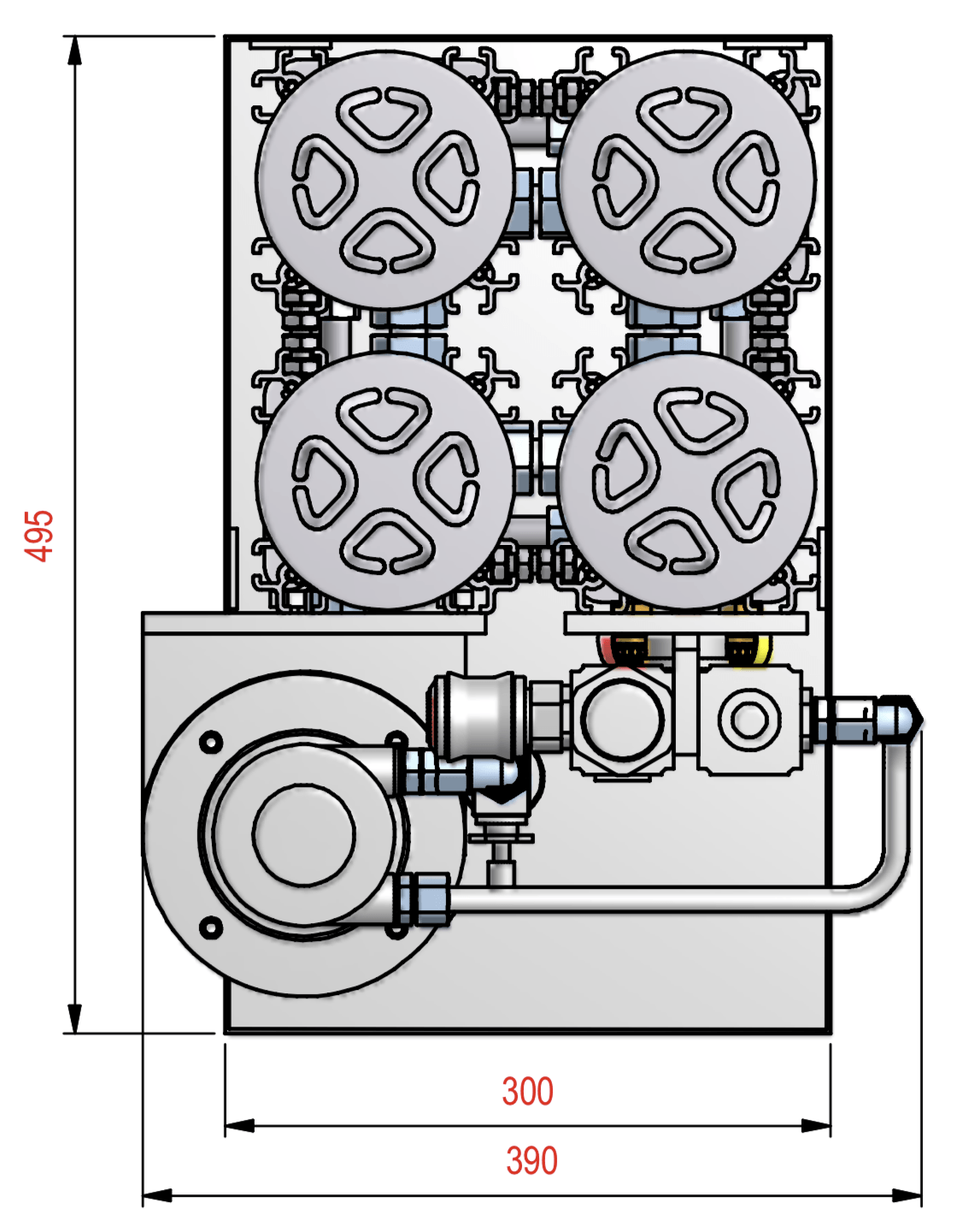SOL-i Nebenstromölfilter Explosionsgeschützt Luftdruckantrieb RMF Systems