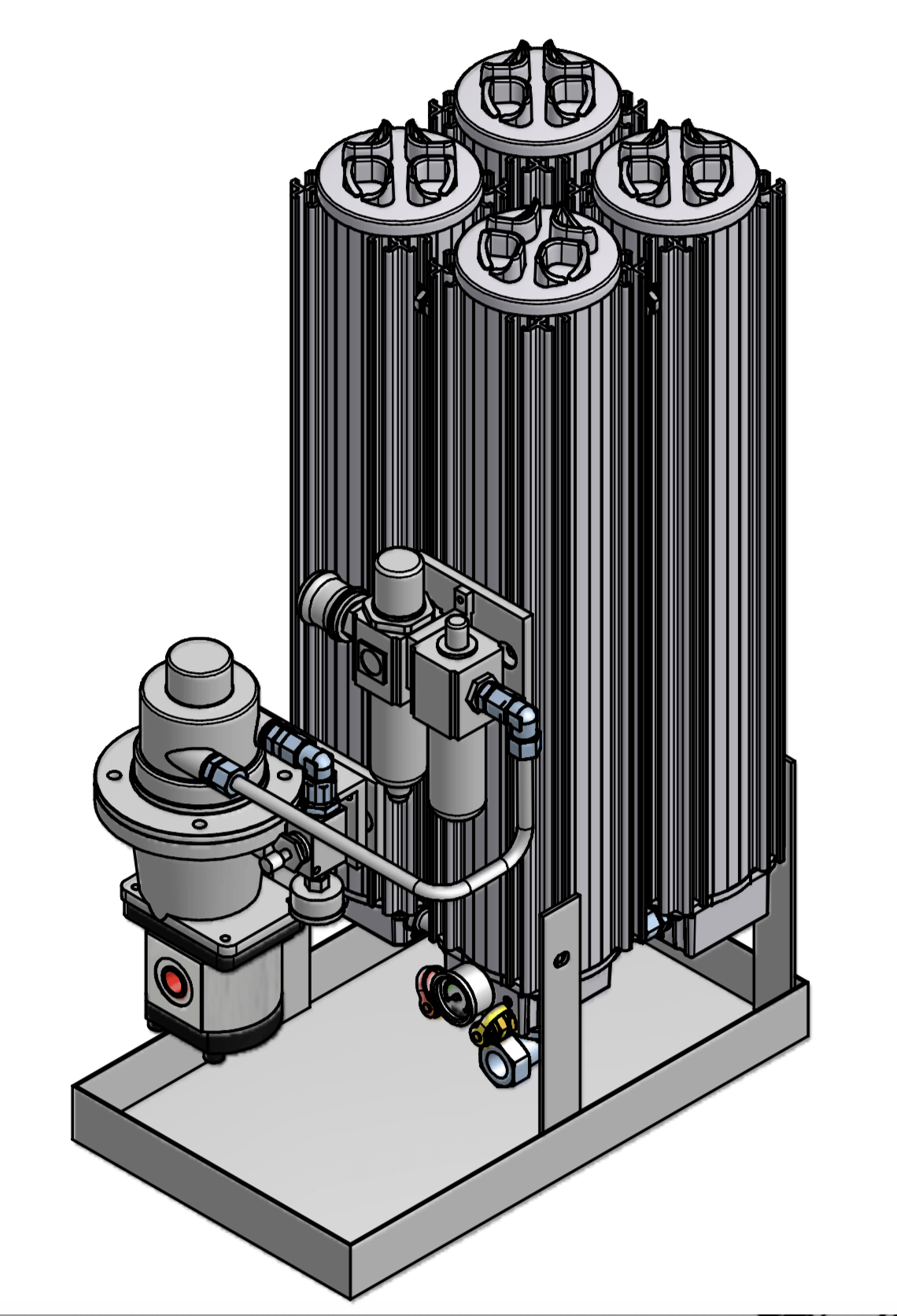 SOL-i Nebenstromölfilter Explosionsgeschützt Luftdruckantrieb RMF Systems