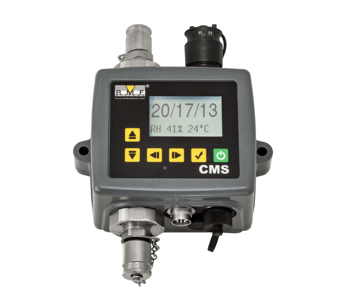 RMF CMS2.. SOL-i Des-Case Partikelzähler Öl für Hydrauliköl, Turbinenöl, Getriebeöl