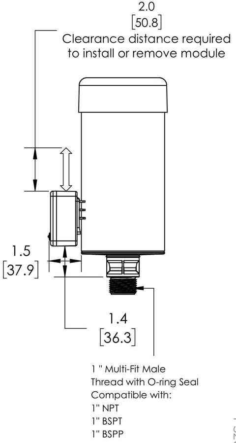 SOL-i descase Belüftungsfilter vernetzt ventgurad