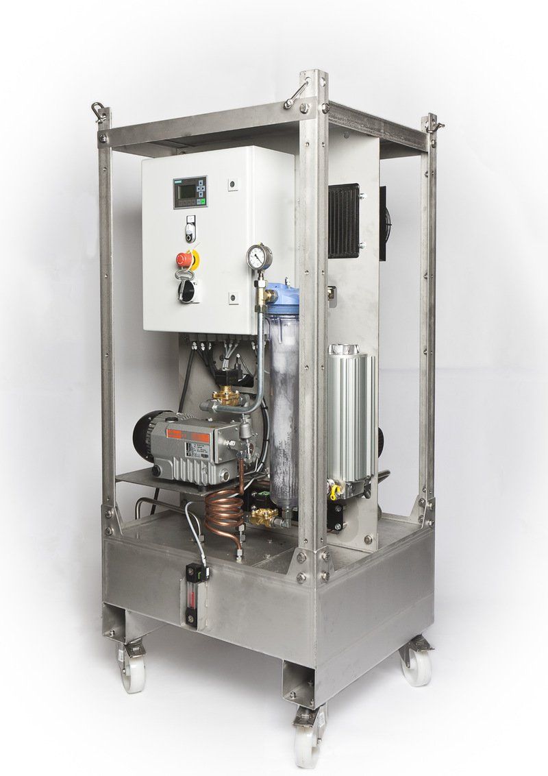 SOL-i Nebenstromölfilter Wasserabscheider Vakuumtrockner Öltrockner RMF Systems