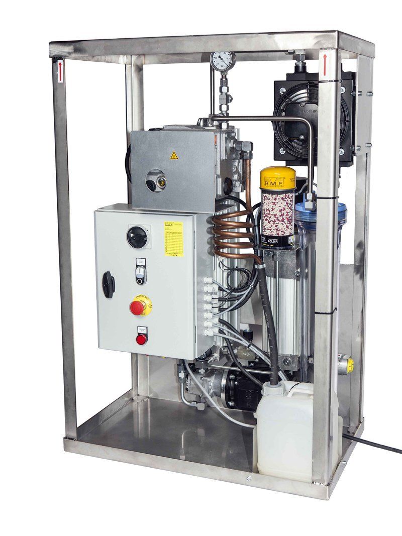 SOL-i Nebenstromölfilter Wasserabscheider Vakuumtrockner Öltrockner RMF Systems