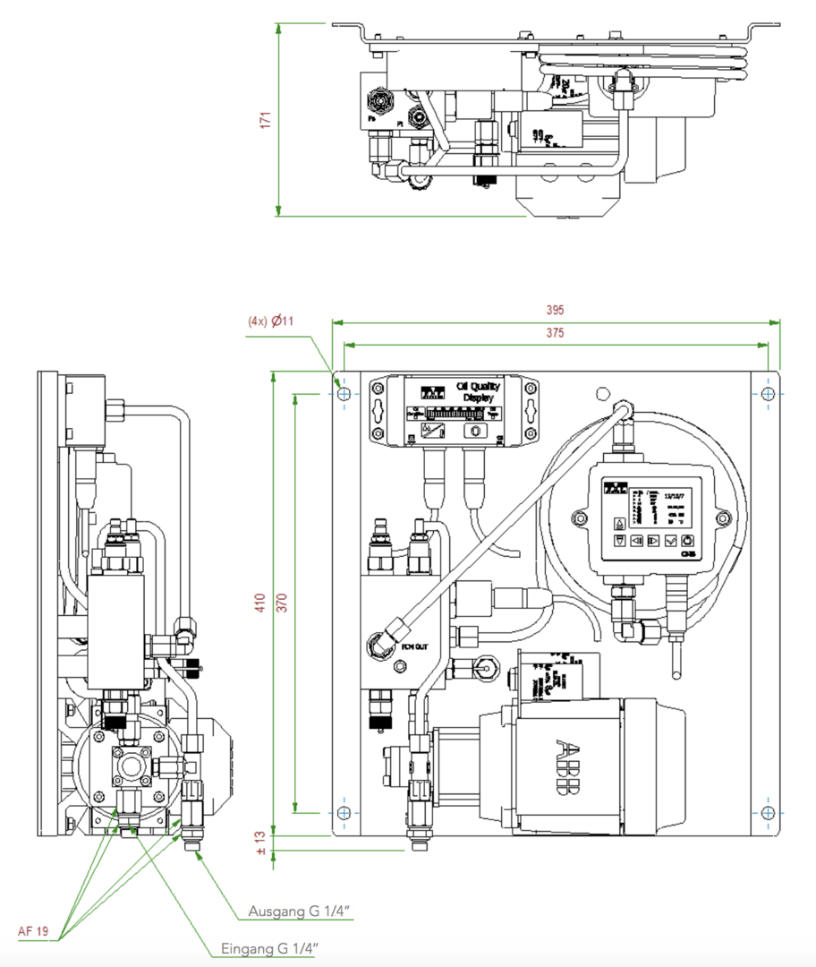 SOL-i Des-Case Laser-Partikelzähler Öl, Ölcheck komplett, Ölsensor, Ölzustandssensor