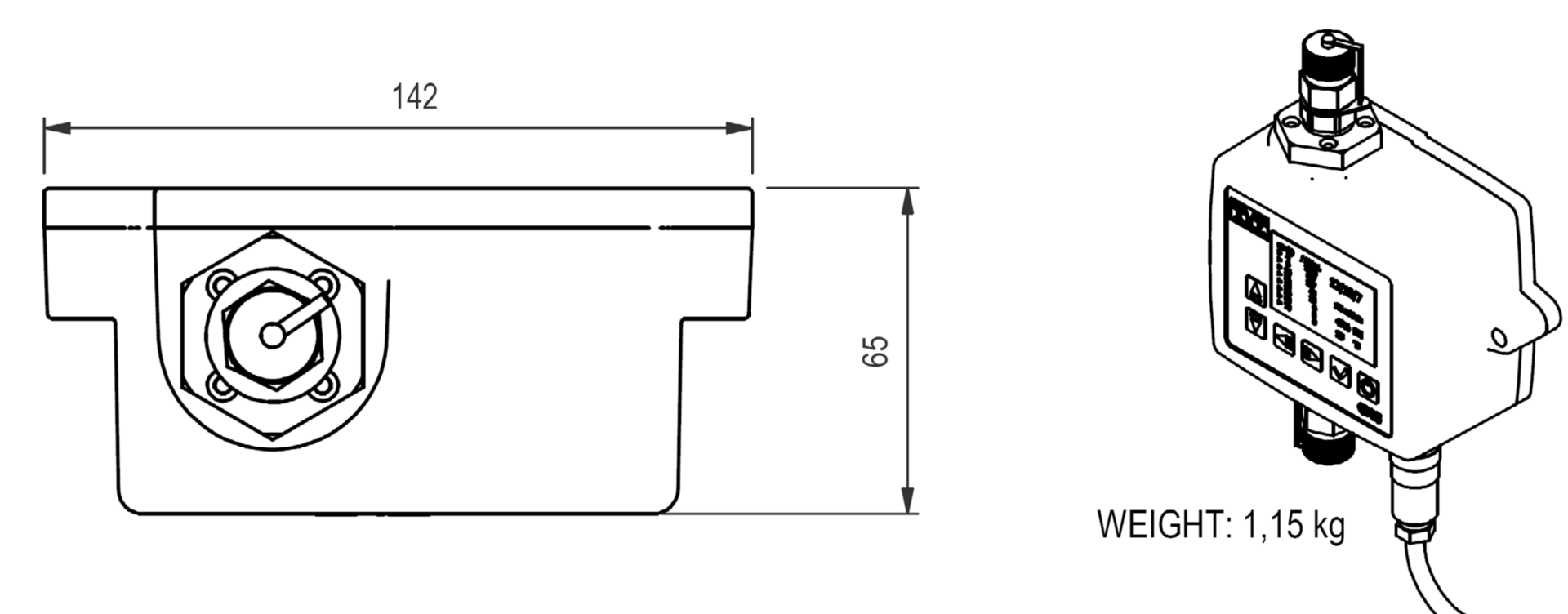 SOL-i Des-Case Partikelzähler Öl für Hydrauliköl, Turbinenöl, Getriebeöl