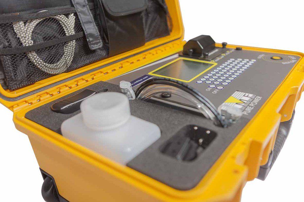 Partikelmesskoffer mit gesamtem Zubehör SOL-i Des-Case Laser-Partikelzähler Koffer PLPC Öl für Hydrauliköl, Turbinenöl, Getriebeöl