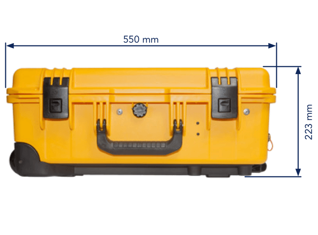 SOL-i Des-Case Laser-Partikelzähler Koffer PLPC Öl für Hydrauliköl, Turbinenöl, Getriebeöl