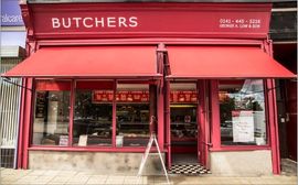 George Low and Son Butchers Shop Front