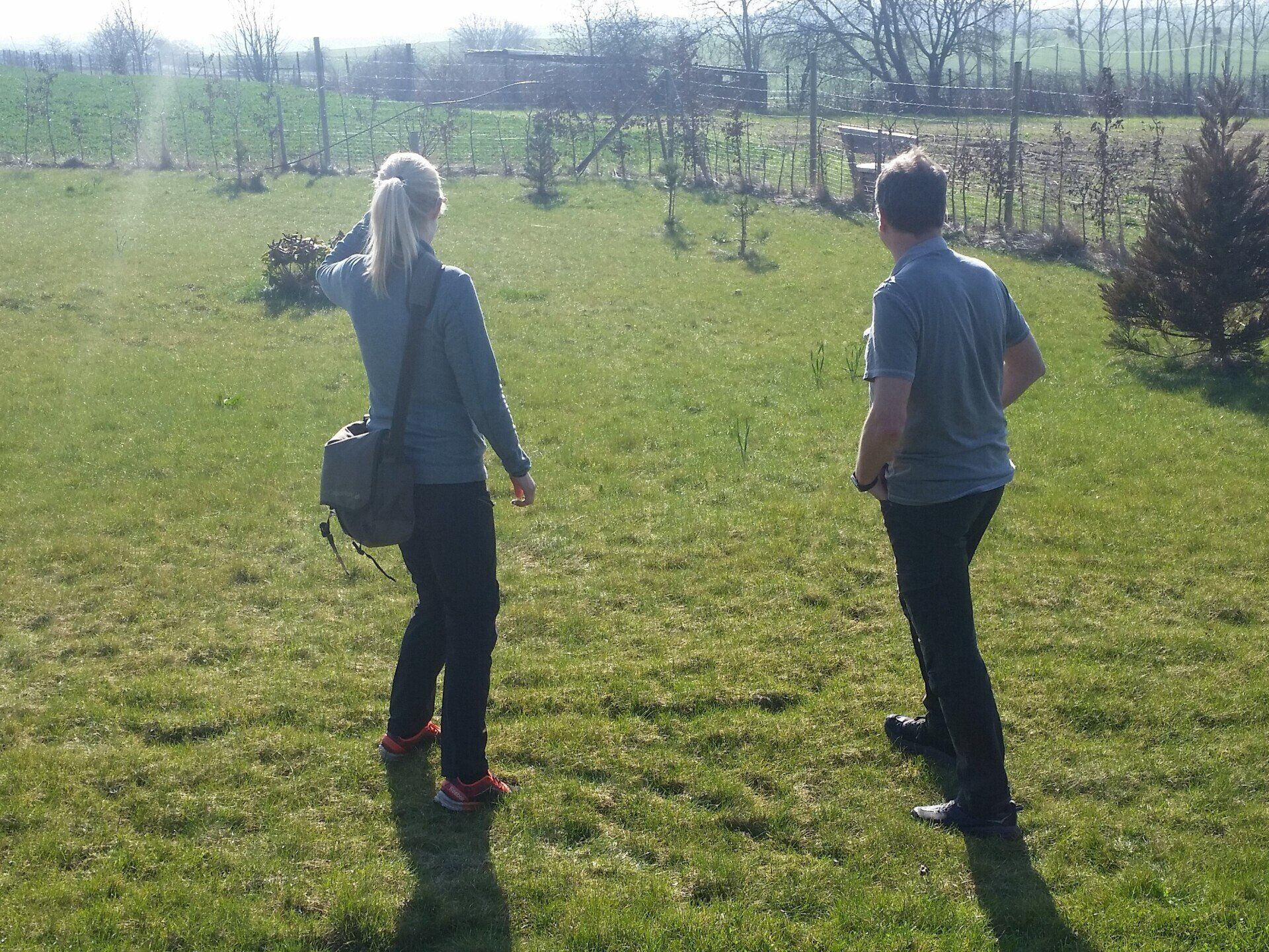 Besichtigung Trüffelgrundstück mit Eignungsprüfung