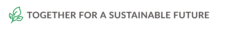 Logo Together for a sustainable future