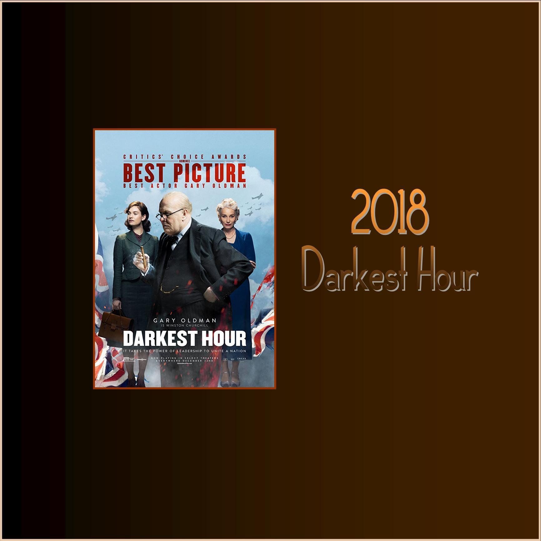 2018 - Darkest Hour
