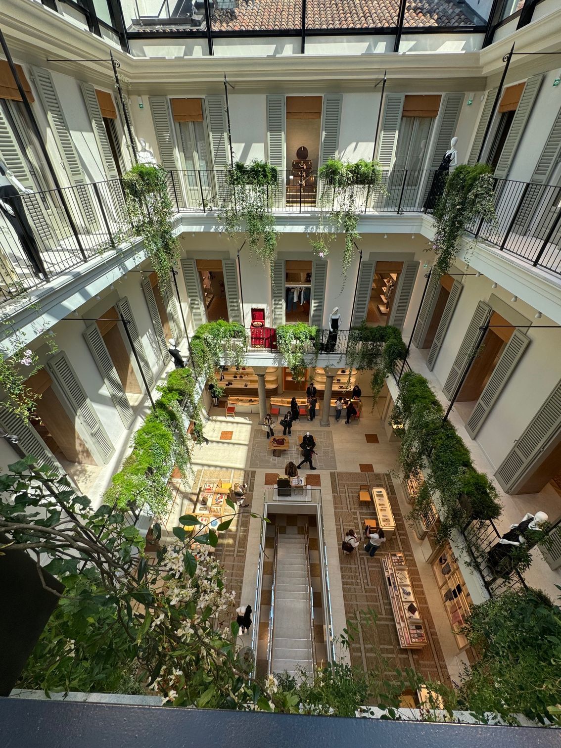 Negozio di lusso a Milano