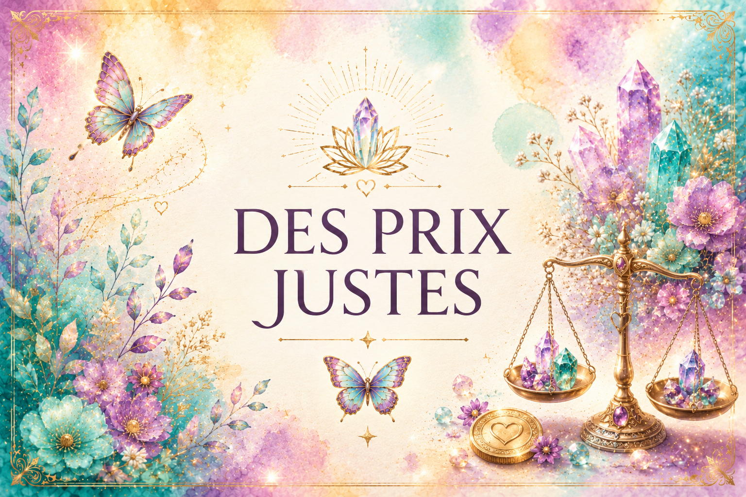 Des prix justes