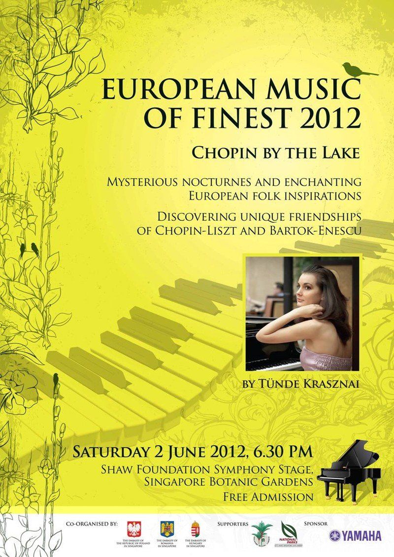 Tünde Krasznai Shaw Foundation Botanic Gardens Piano Recital