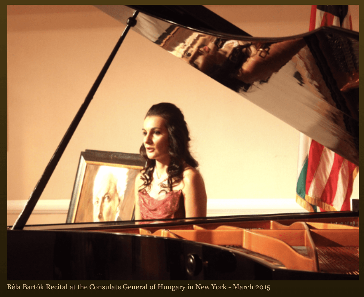 Krasznai Tunde New Yorkban Kumin Ferenc konzullal