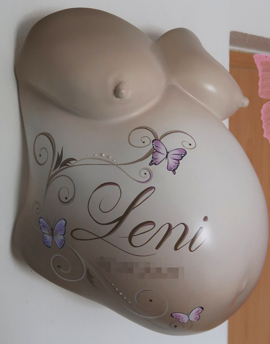 Babybauchabdruck, Gipsabdruck Babybauch, Bauchabdruck, Schwangerschaft, Bauchmaske