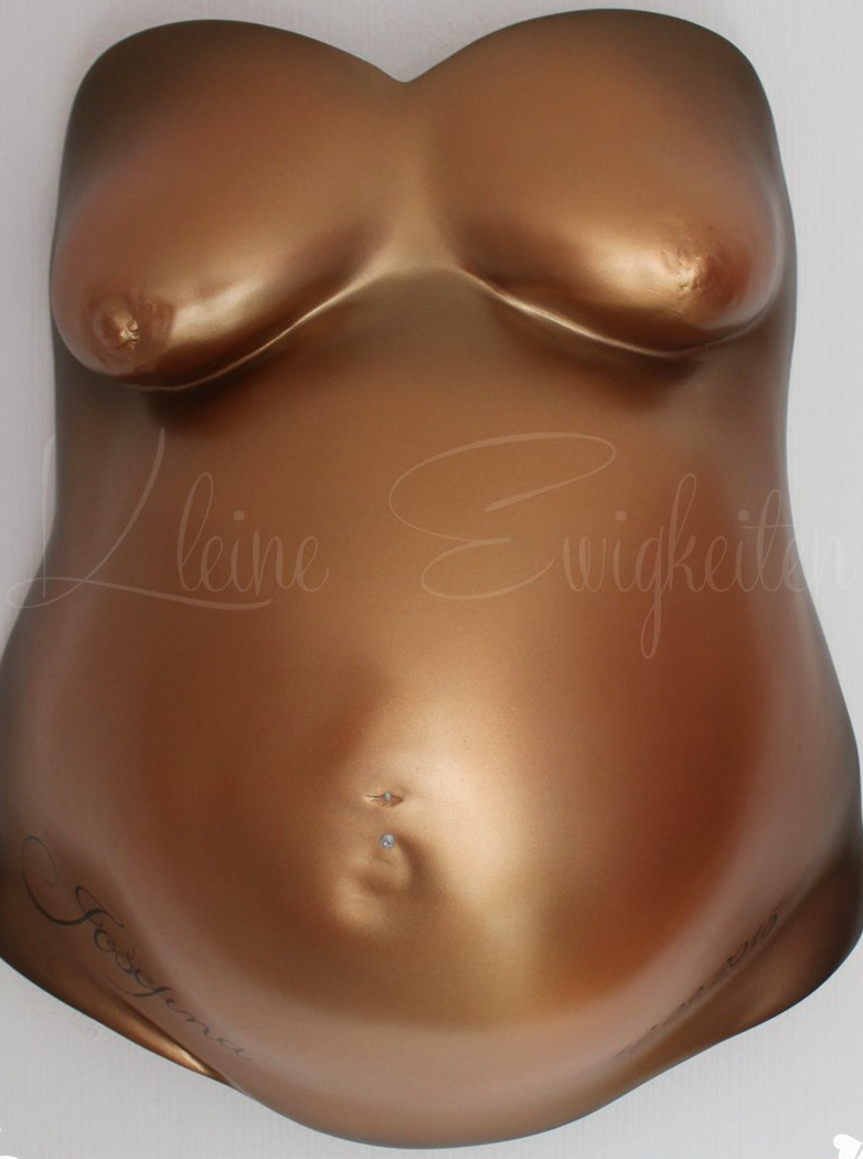 Babybauchabdruck, Gipsabdruck Babybauch, Bauchabdruck, Schwangerschaft, Bauchmaske