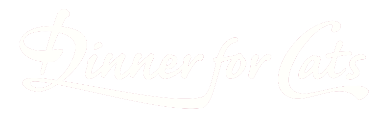 Das Bild zeigt das Logo von Dinner for Cats