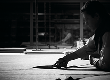 Zuschnitt benötigter Stoffmengen