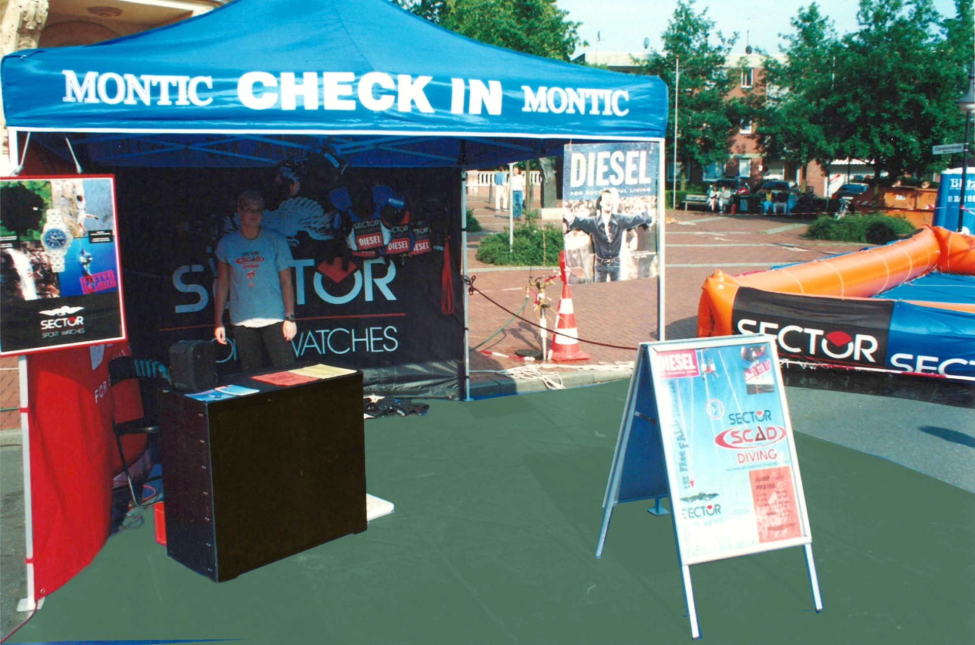 SCAD free fall check in