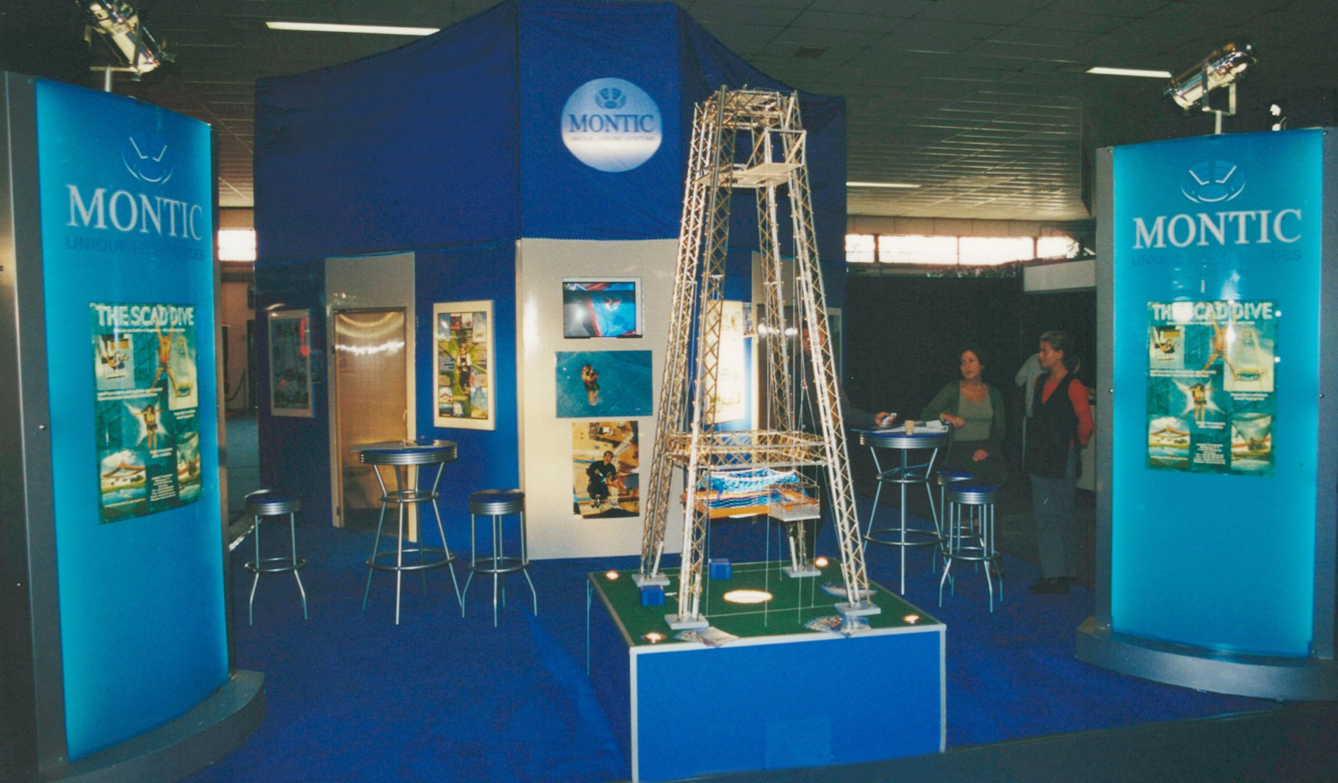 MONTIC tradeshow booth