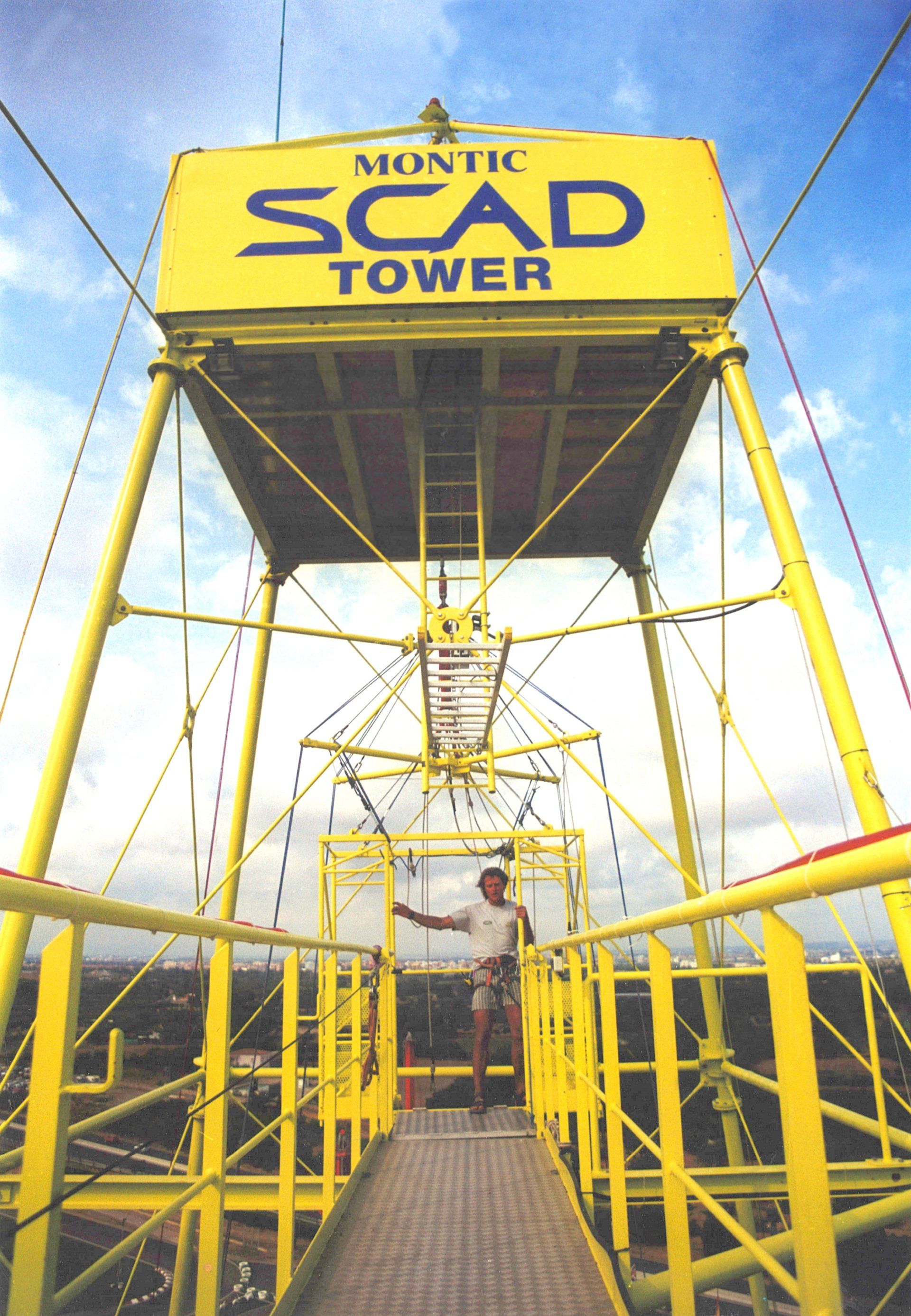 SCAD free fall tower
