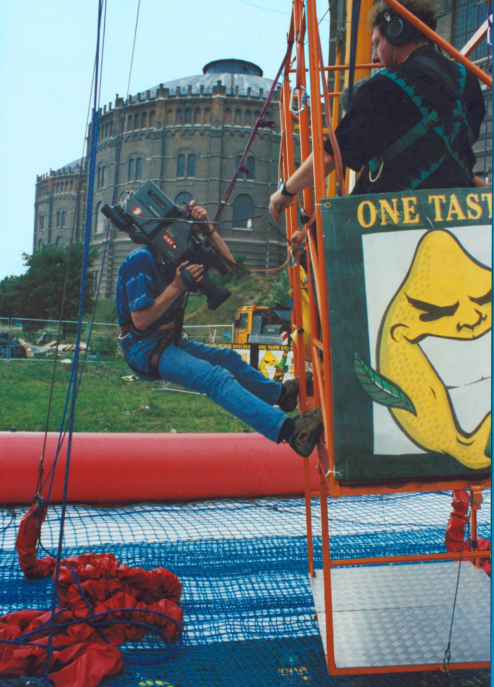 Camera man on SCAD basket