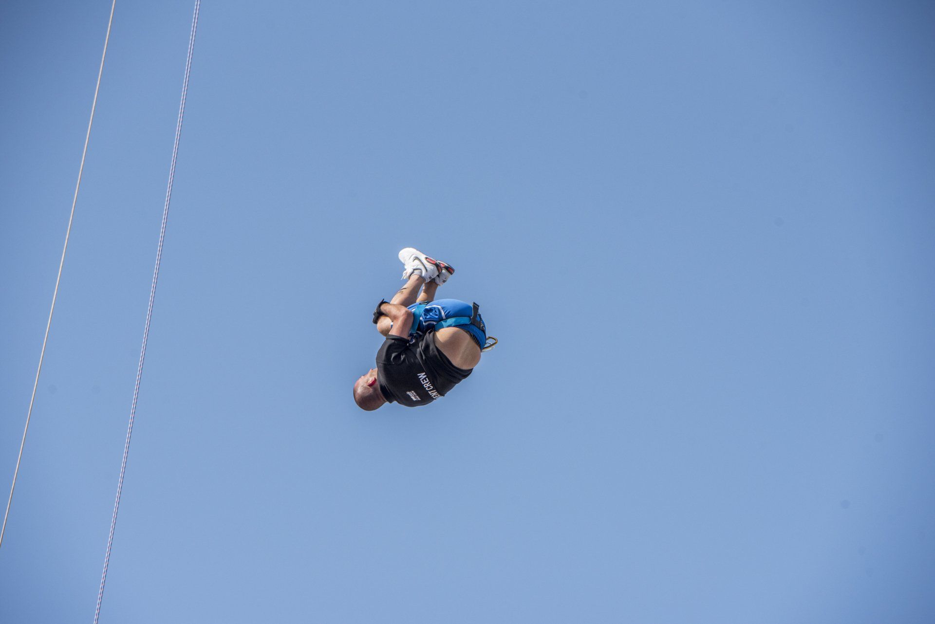 SCAD free fall flips