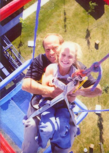 Tandem SCAD free fall with kid