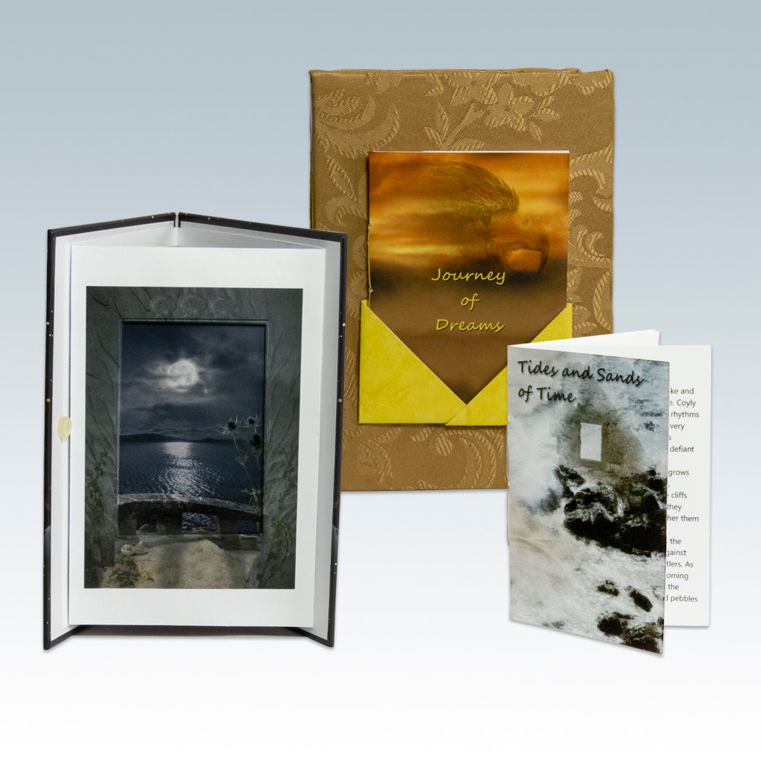 Hand crafted books where every image tells a story