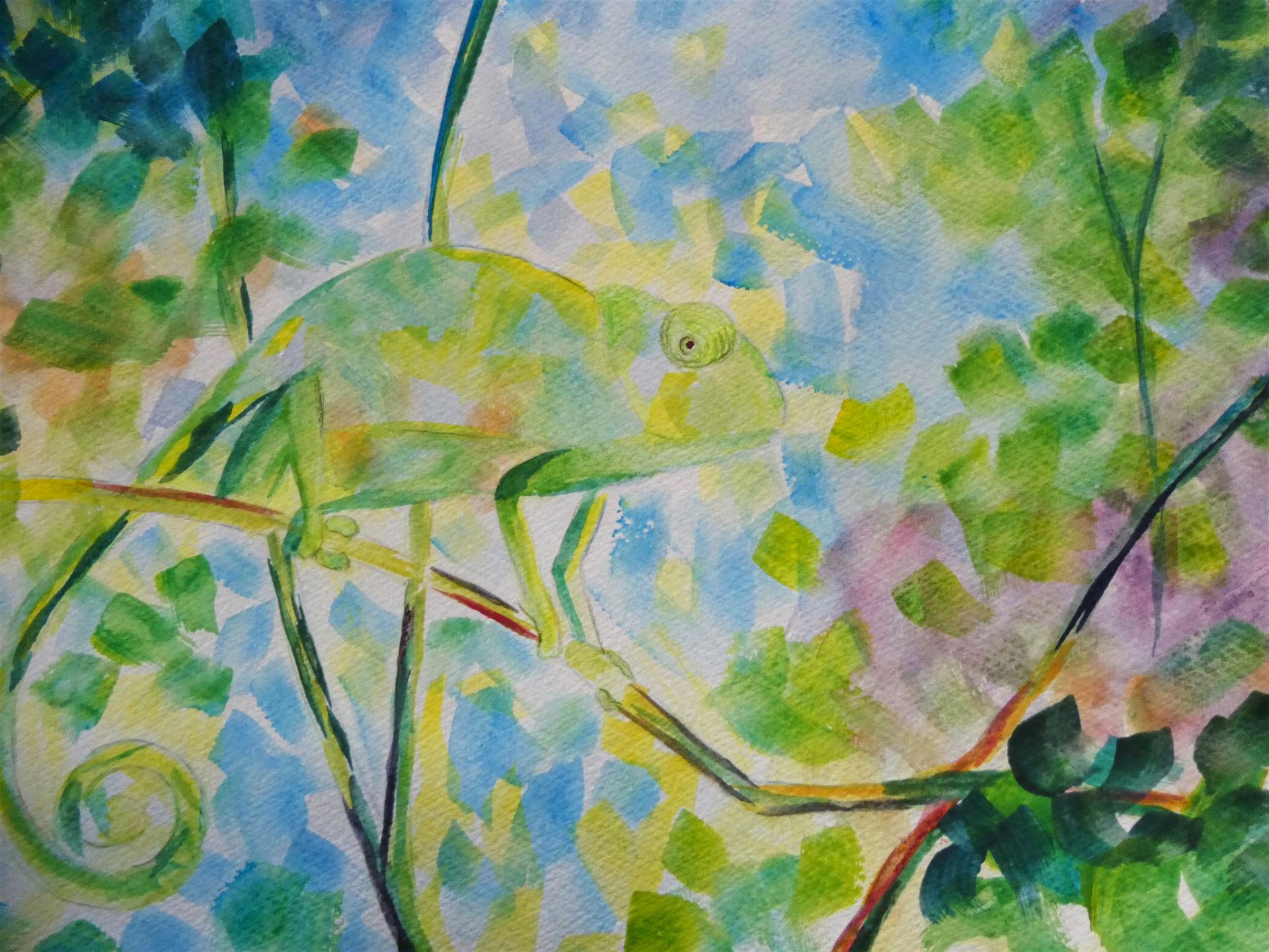 Gouache style