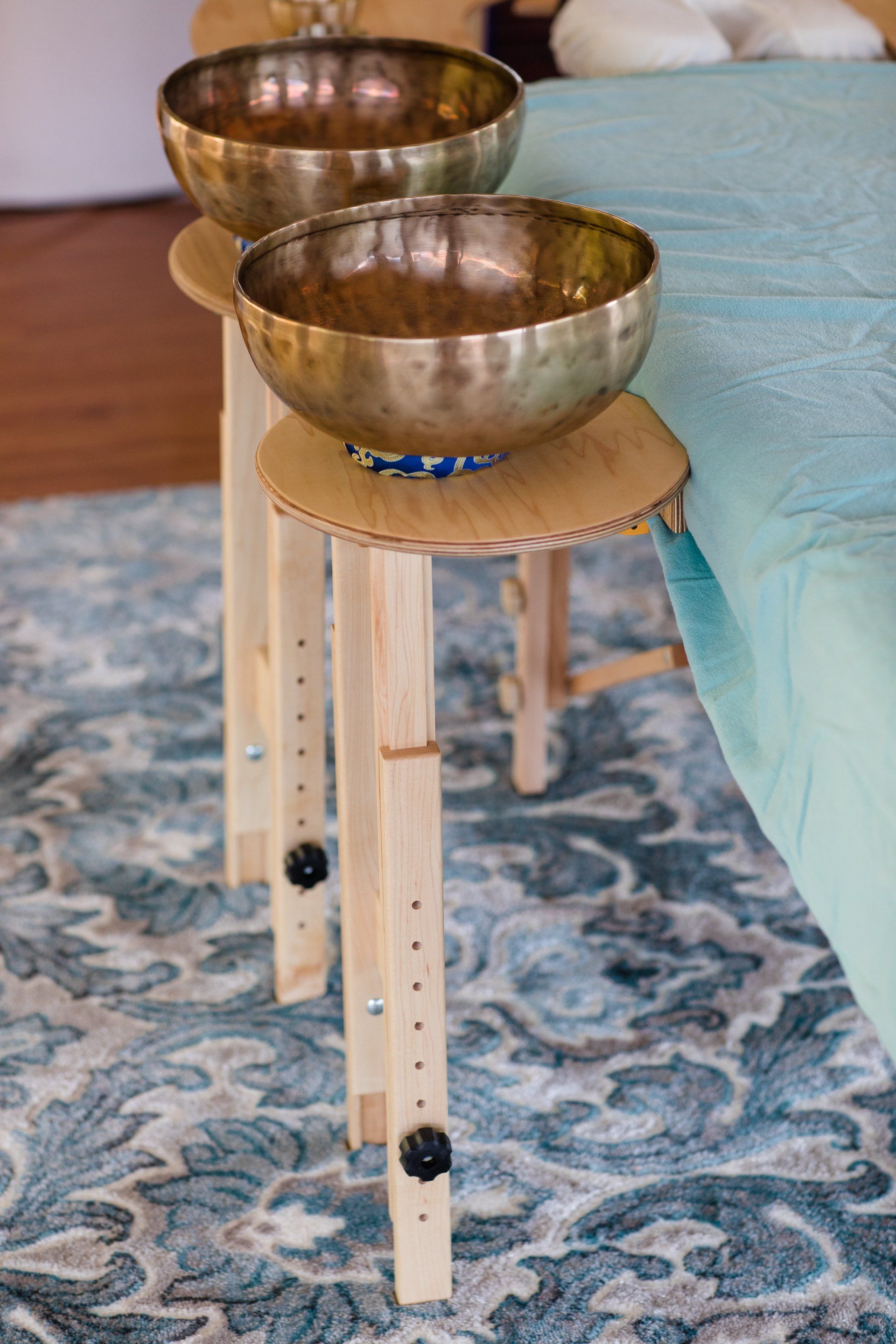 Extension Tables Extension Tables for Massage Tables for use with Singing Bowls