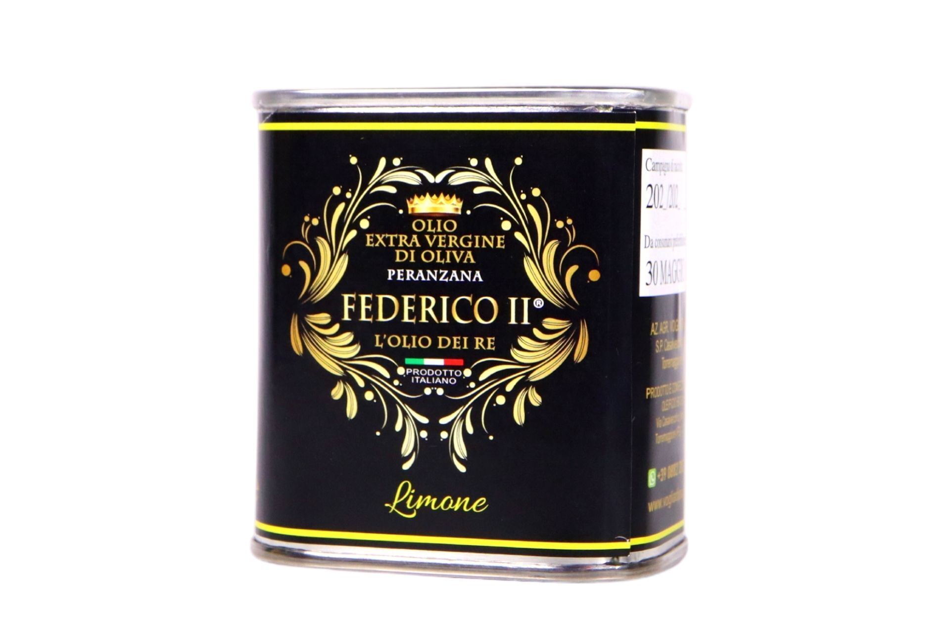 Olio Extravergine di oliva Peranzana aromatizzato al Limone e Peperoncino