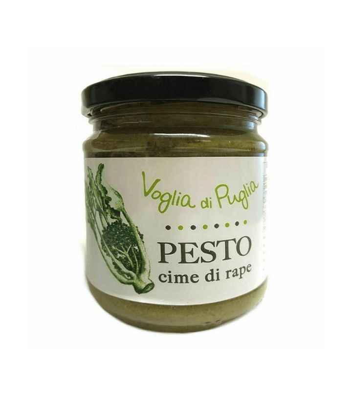 Pesto di Cime di Rape vegano in olio Voglia di Puglia