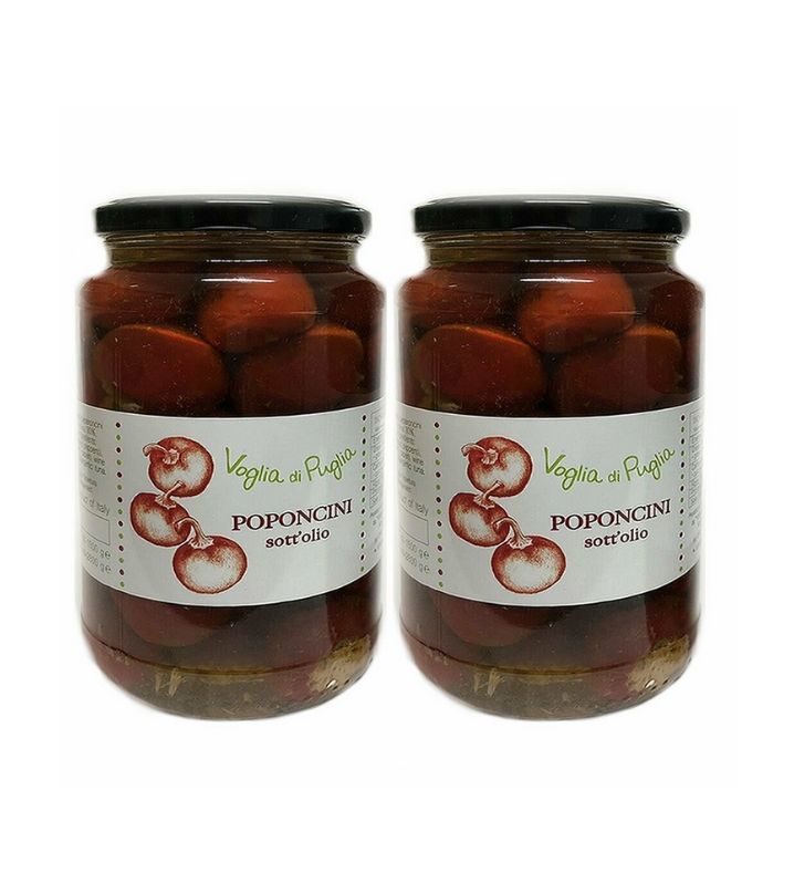 Poponcini ripieni di tonno e capperi in Olio Voglia di Puglia