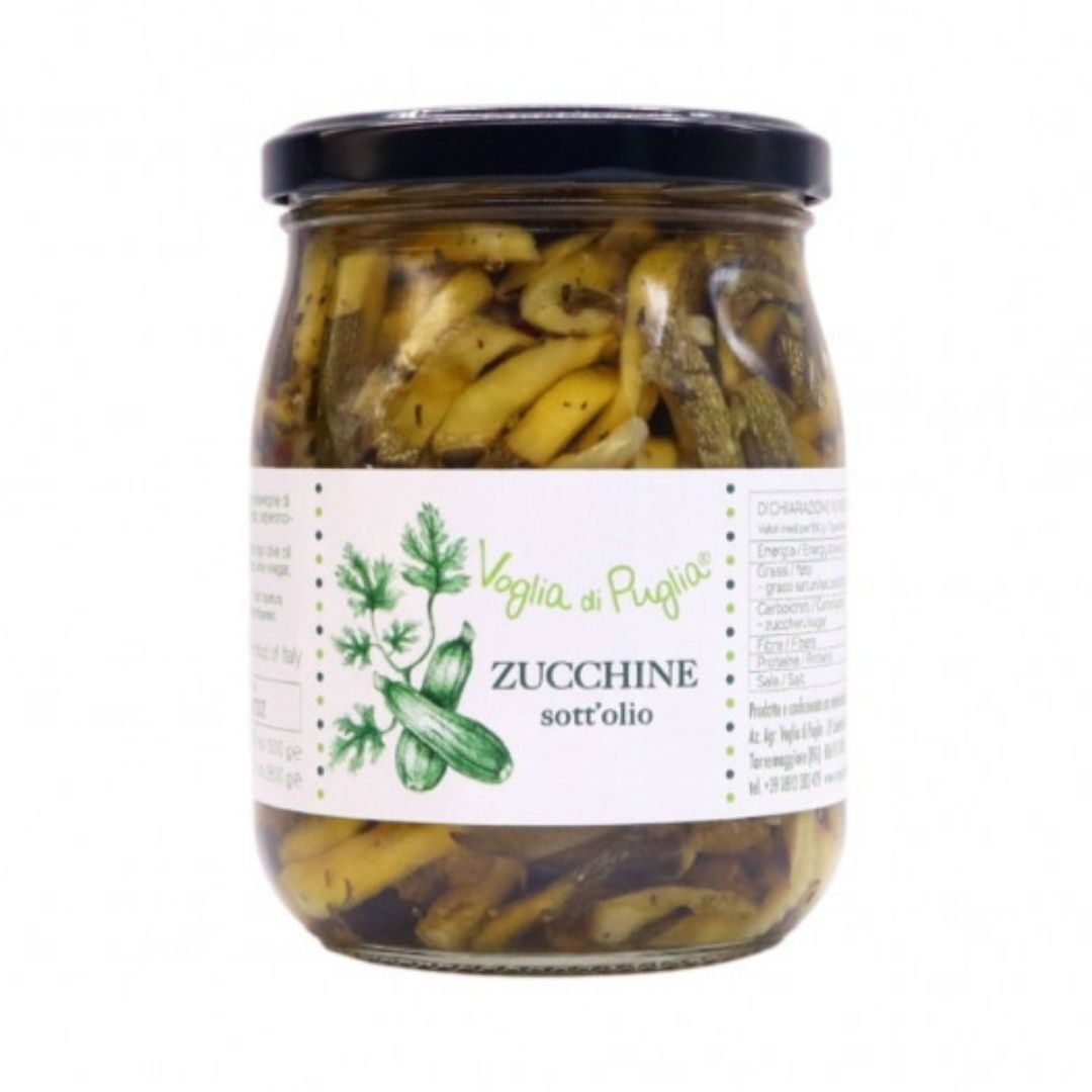 Zucchine Sottolio In Olio Extravergine Di Oliva 1 Kg