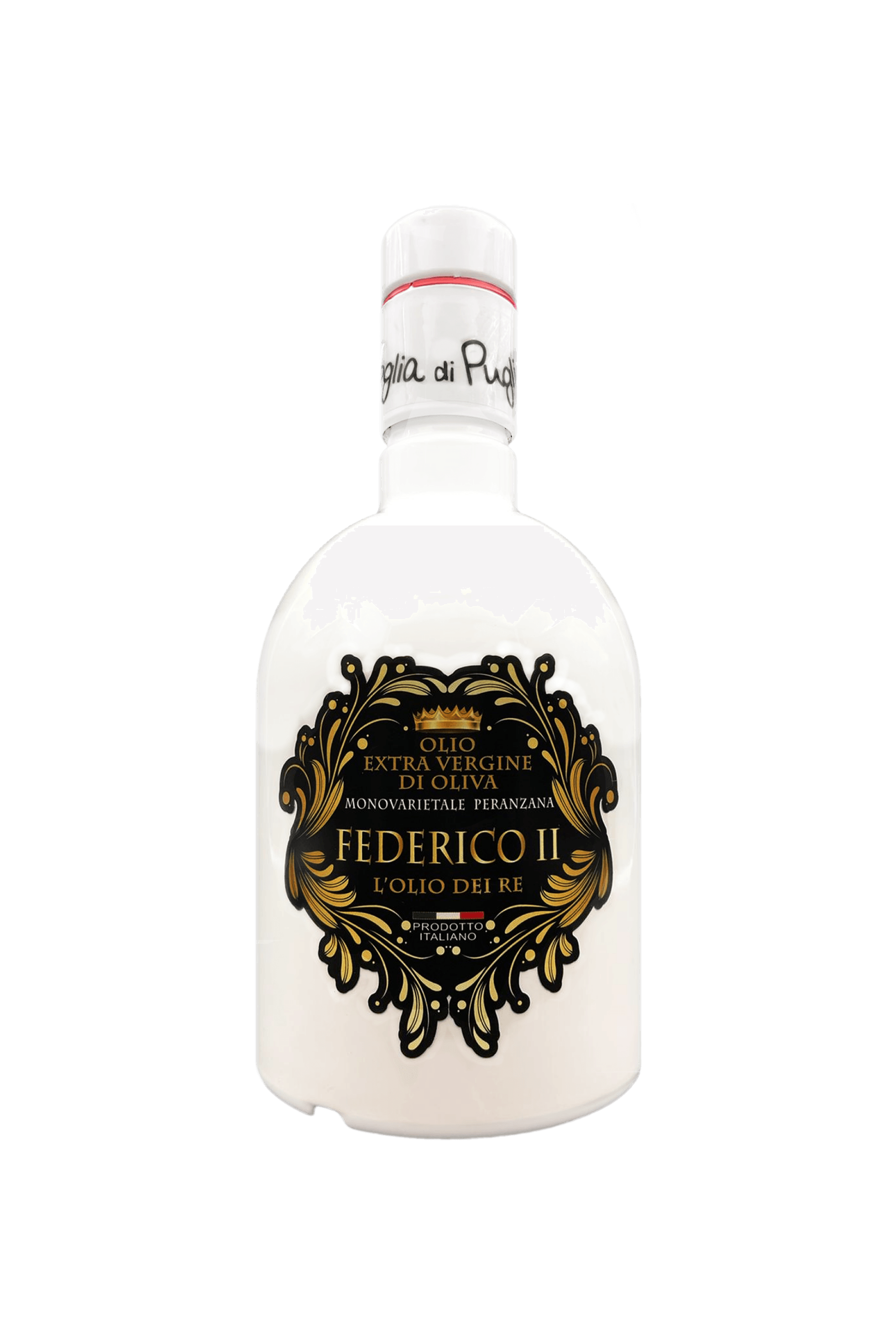 OLIO EXTRA VERGINE DI OLIVA MONOVARIETALE PERANZANA FEDERICO II