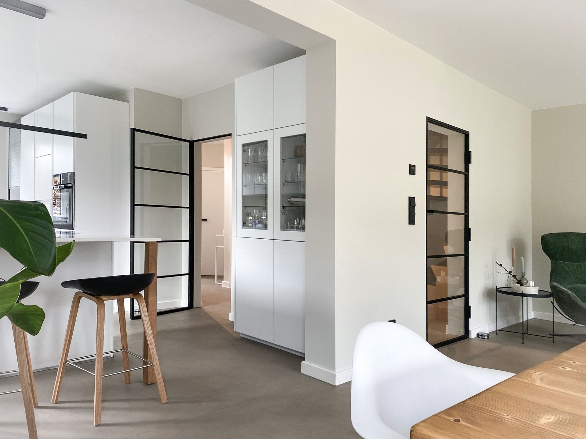 im Innenausbau Lofttüren bzw. Zimmertüren