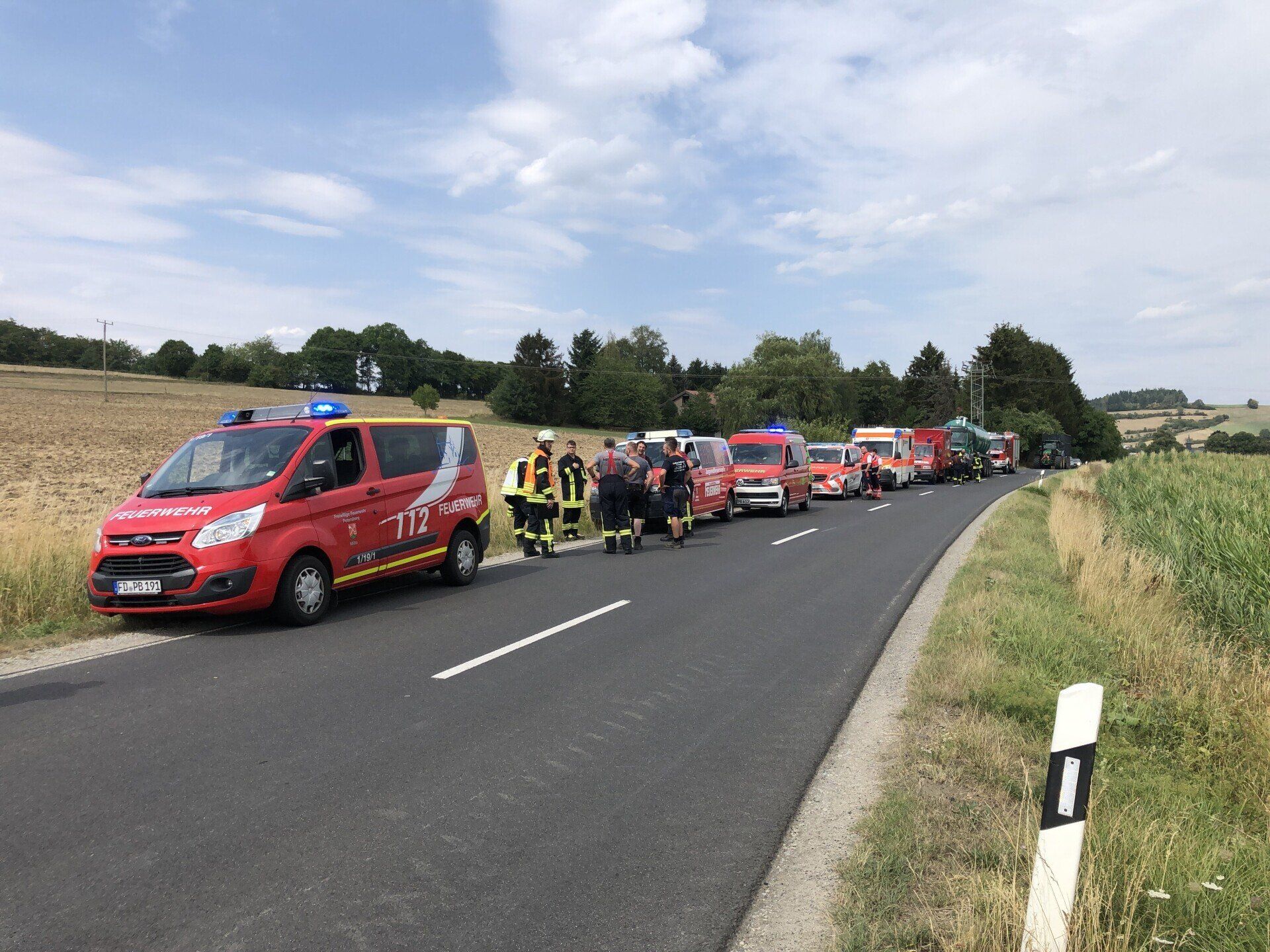 Bereitstellungsraum Foto: E. Schwiesow