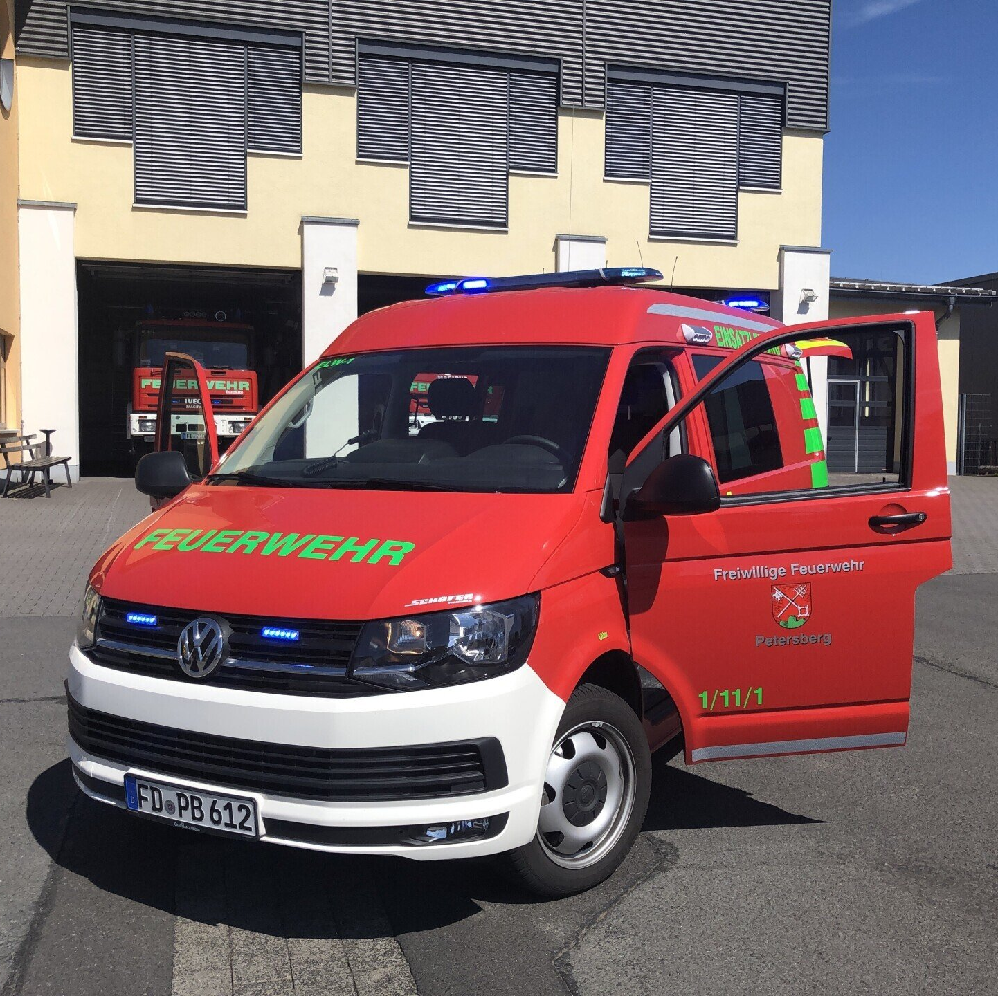 ELW1 ELW1 der Feuerwehr Petersberg-Mitte