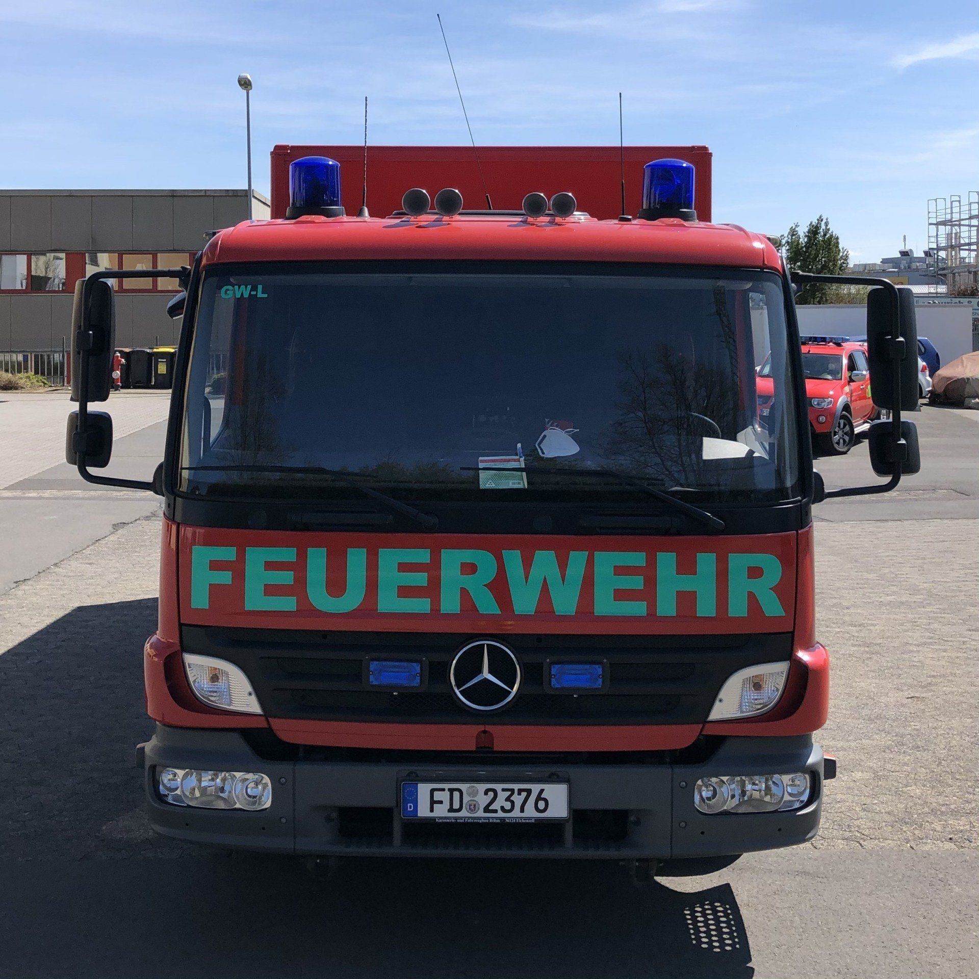 GW-L GW-L der Feuerwehr Petersberg-Mitte