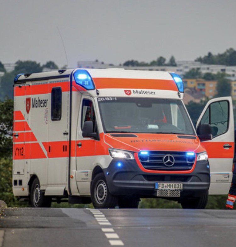 RTW des Rettungsdienstes Fulda (Malteser Hilfsdienst) RTW Johannes Fulda 20/83-1