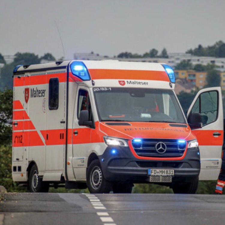 Rettungswagen des Malteser Hilfsdienstes Fulda. Foto: OsthessenNews