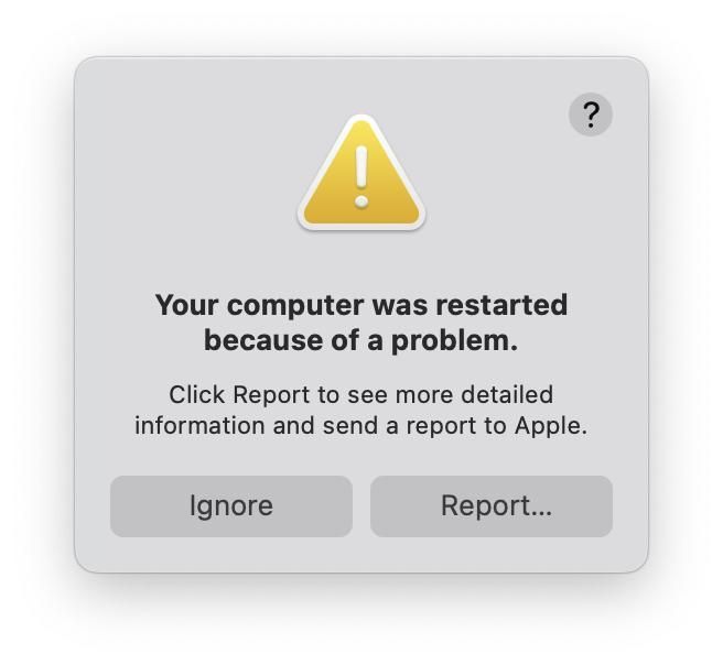 Macbook turning off